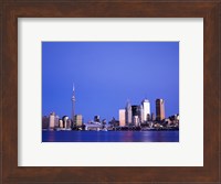 Buildings on the waterfront, Toronto, Ontario, Canada Fine Art Print