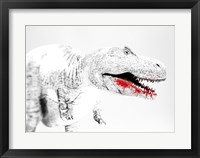 Tyrannosaurus Rex after a meal Fine Art Print
