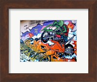 Rage and Roth Rat Fink Fine Art Print