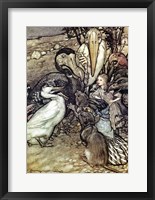 Alice in Wonderland, But who has won Fine Art Print