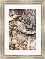 Alice in Wonderland, Advice from a Caterpillar Fine Art Print