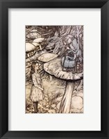 Alice in Wonderland, Advice from a Caterpillar Fine Art Print