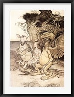 Alice in Wonderland, That's very curious Fine Art Print