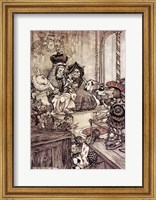 Alice in Wonderland, Who stole the Tarts Fine Art Print