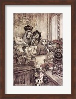 Alice in Wonderland, Who stole the Tarts Fine Art Print