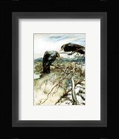 The Two Corbies Framed Print
