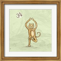 Yoga Cat III Fine Art Print