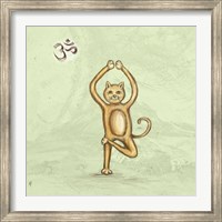 Yoga Cat III Fine Art Print