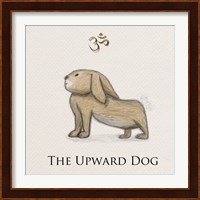 Bunny Yoga,  Upward Dog Pose Fine Art Print