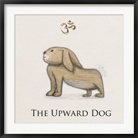 Bunny Yoga,  Upward Dog Pose Fine Art Print