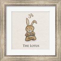 Bunny Yoga, The Lotus Pose Fine Art Print
