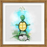Yoga Turtle I Fine Art Print