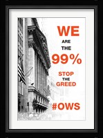 We Are The 99% Fine Art Print