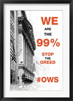 We Are The 99% Fine Art Print