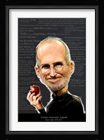 Steve Jobs - Creator, Innovator, Legend Fine Art Print