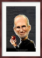 Steve Jobs - Creator, Innovator, Legend Fine Art Print