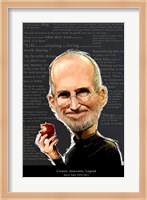 Steve Jobs - Creator, Innovator, Legend Fine Art Print