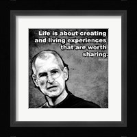 Steve Jobs Quote II Framed Print