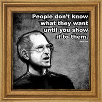 Steve Jobs Quote III Fine Art Print