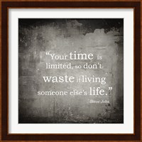 Time is Limited Fine Art Print