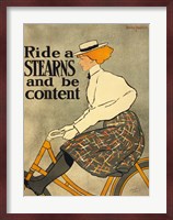 Ride a Stearns Bicycle Fine Art Print