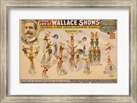 The Colossal Three Ring Circus Fine Art Print