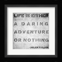 Life Quote Fine Art Print