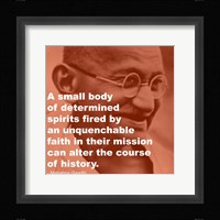 Gandhi - Determination Quote Fine Art Print