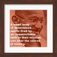 Gandhi - Determination Quote Fine Art Print