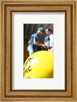 Marcos Serrano, Bernard Hinault, Tour de Francia 2005 Fine Art Print