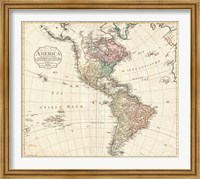1795 D'Anville Wall Map of South America Fine Art Print