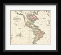 1795 D'Anville Wall Map of South America Fine Art Print