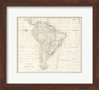 1796 Mannert Map of North America and South America Fine Art Print