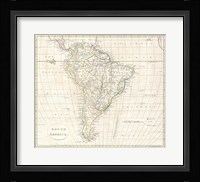 1796 Mannert Map of North America and South America Fine Art Print