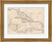 1799 Clement Cruttwell Map of South America Fine Art Print