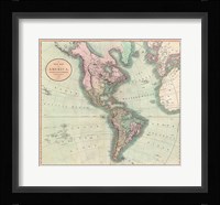 1799 Clement Cruttwell Map of West Indies Fine Art Print