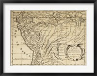 Mapa Per Sanson Fine Art Print