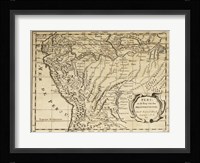 Mapa Per Sanson Fine Art Print