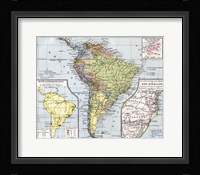 Suedamerika 1905 Fine Art Print