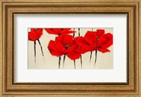 Abstract Red Poppies Fine Art Print