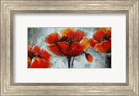 Abstract Poppies Fine Art Print