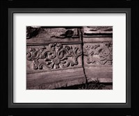 Stone Carving VII Framed Print