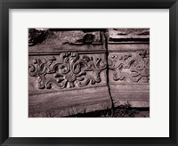 Stone Carving VII Framed Print