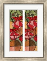 2-Up Stain Glass Floral II Fine Art Print