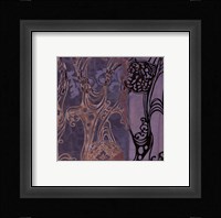 Small Medallions & Damask I Framed Print