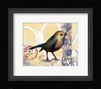 Small Postcard Song II Framed Print