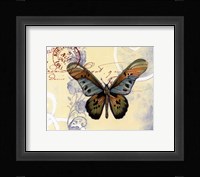 Small Postcard Song IV Framed Print