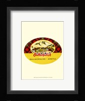 Vintage Travel Label III Framed Print