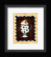 Mocha Lattee II Framed Print