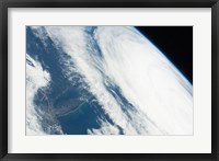 2011 Hurricane Katia off the Northeastern US from space Fine Art Print